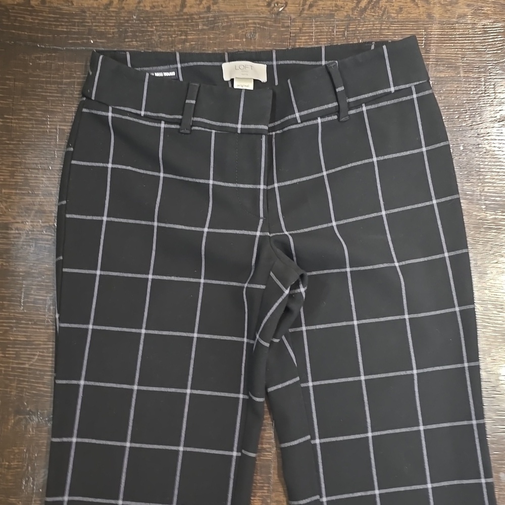 Loft Windowpane Original Dress Trouser - Picture 16 of 16